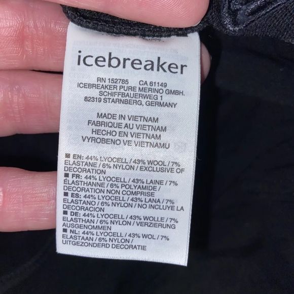 Icebreaker Merino Cool-Lite Momentum Crewe Sweater L/S Medium - Picture 8 of 8